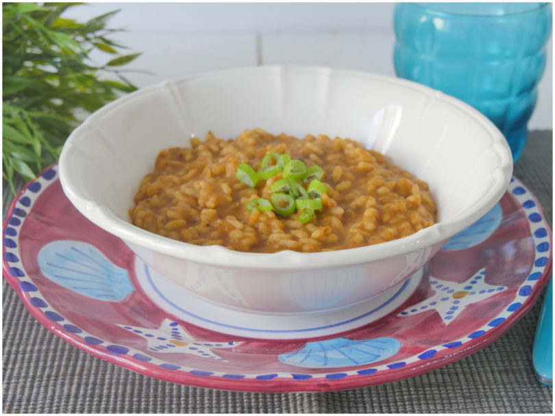 Risotto alla crema di fagioli