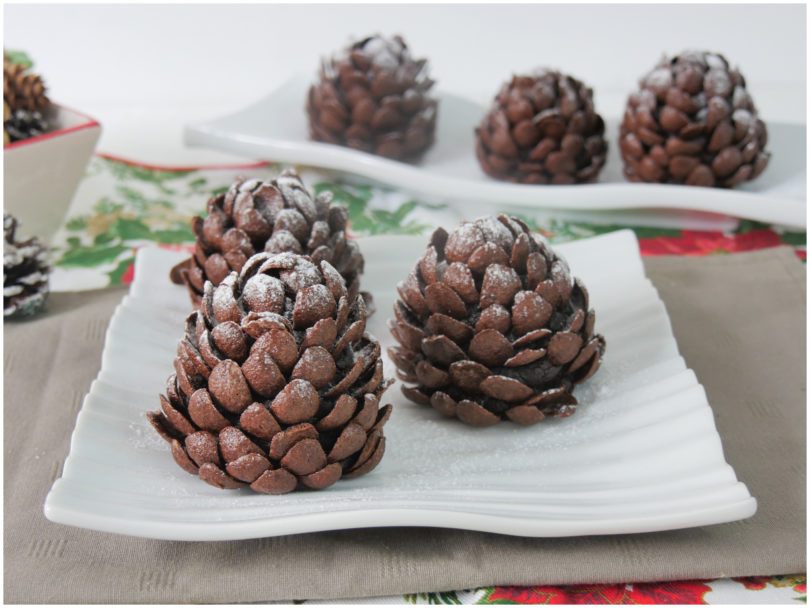 Pigne al cioccolato