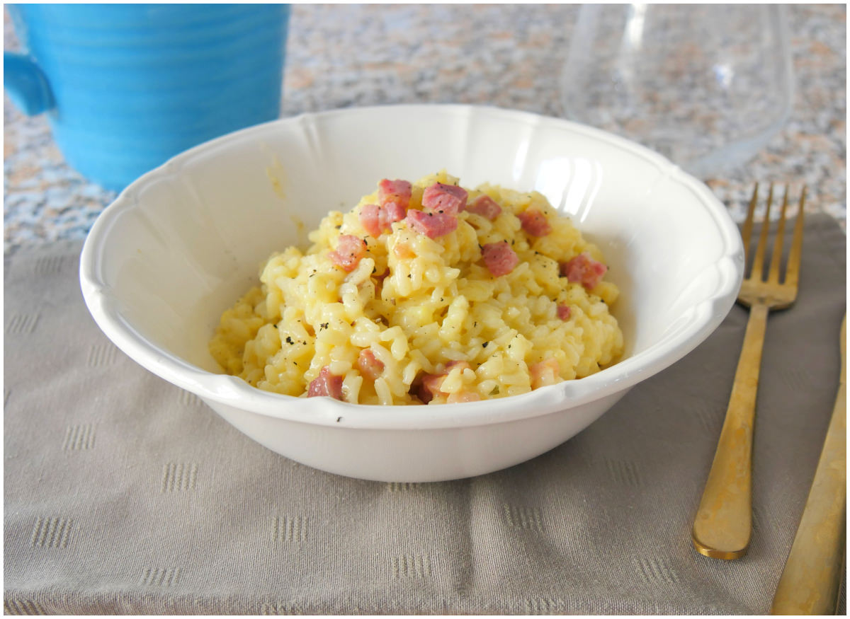 Risotto alla carbonara