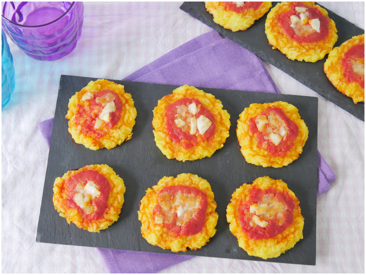 Pizzette di riso