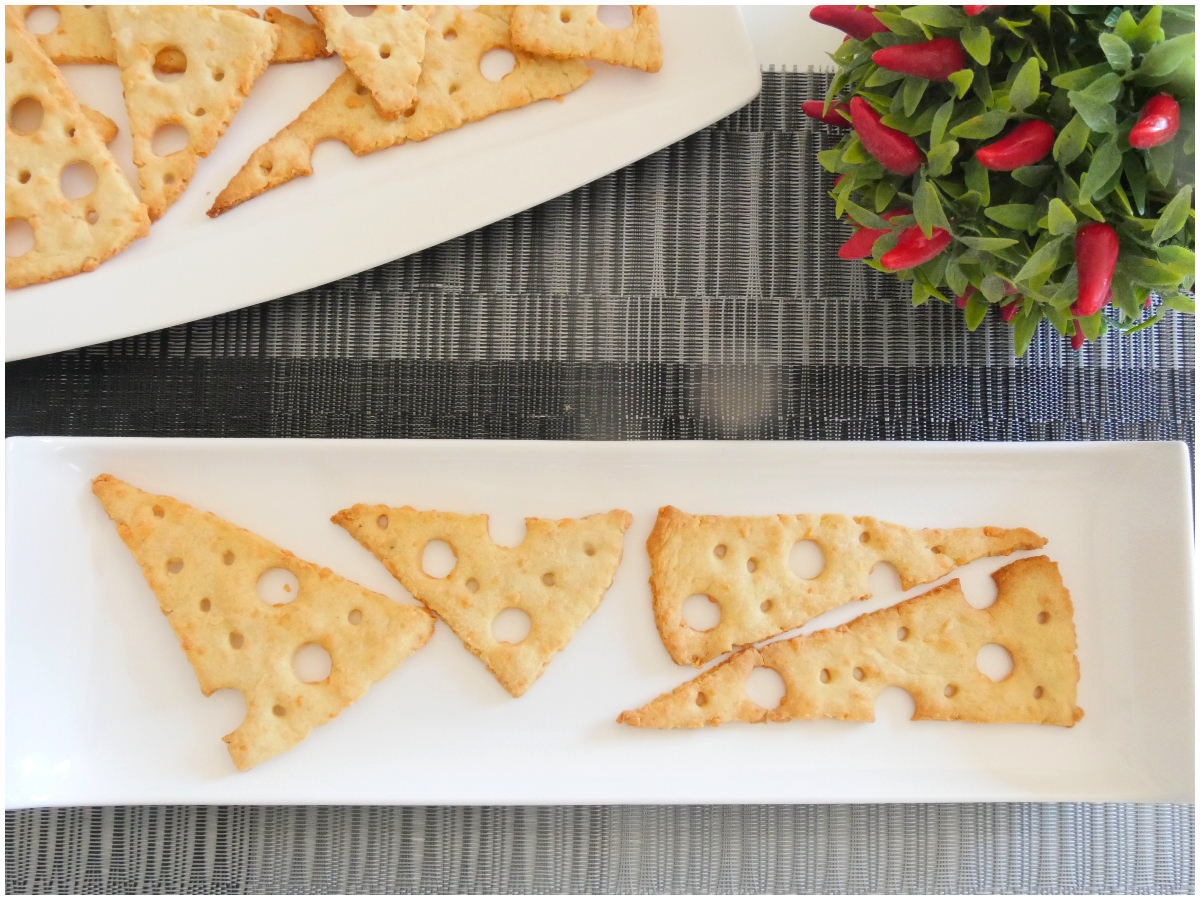 Crackers all'emmental