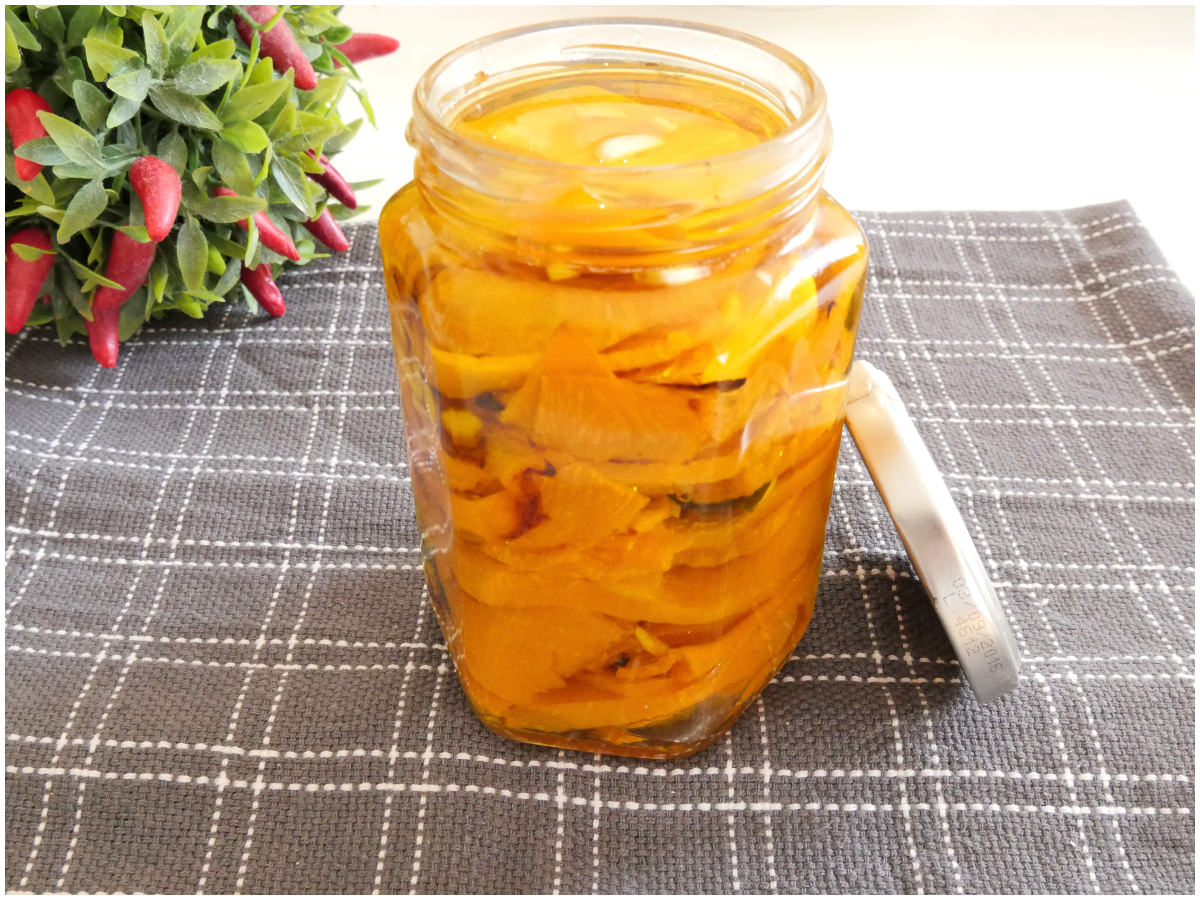 Zucca sott'olio