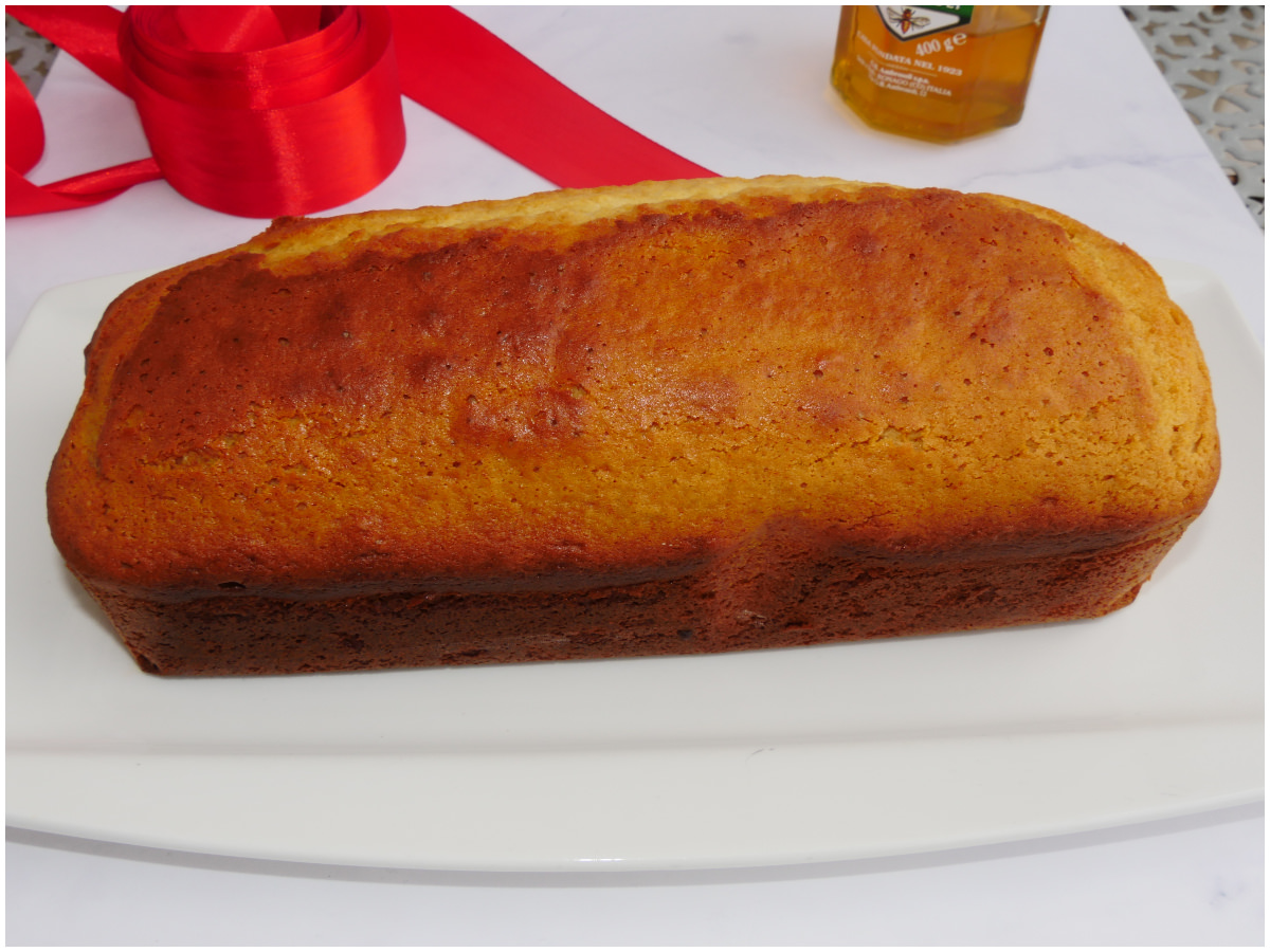 Plumcake latte e miele
