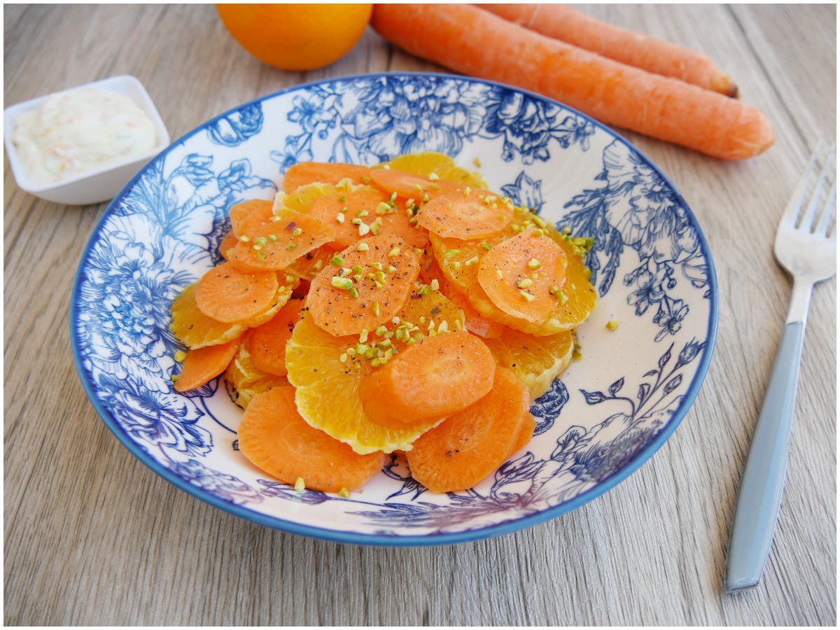 Insalata di carote e arance