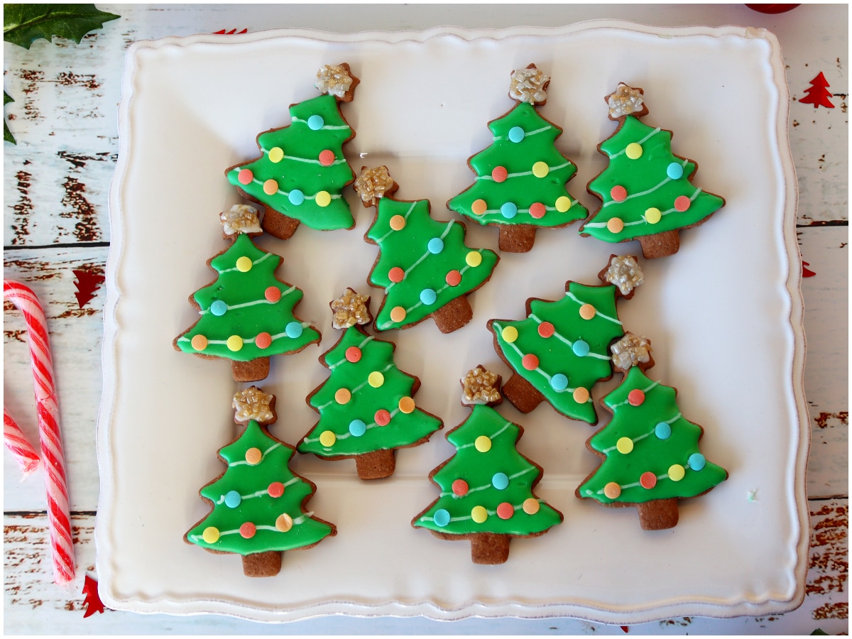 Biscotti albero di Natale