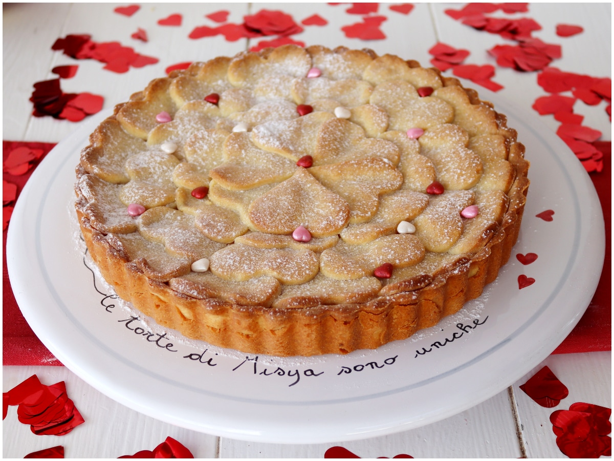 Crostata di cuori