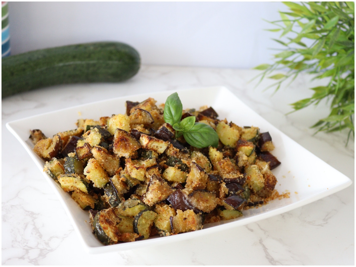 Melanzane e zucchine al forno