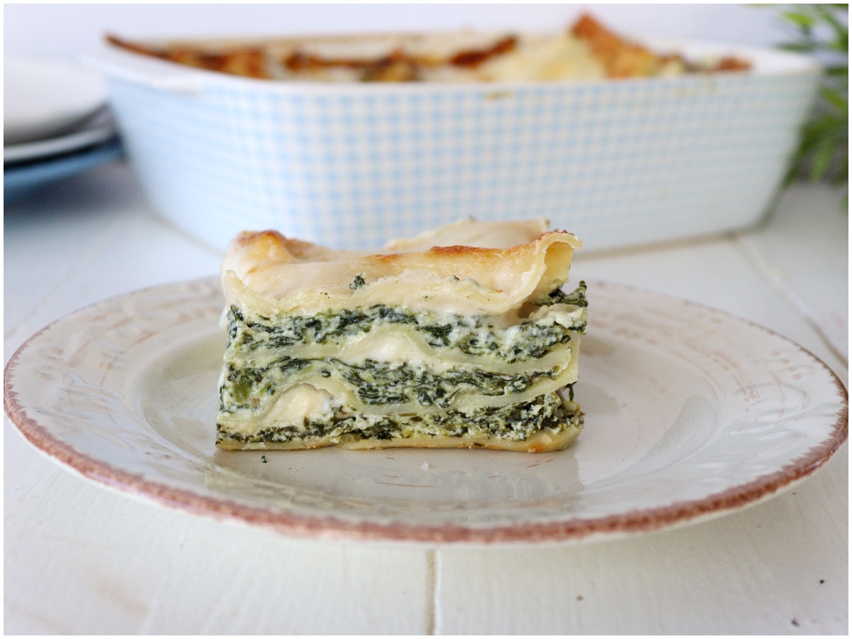 Lasagne ricotta e spinaci