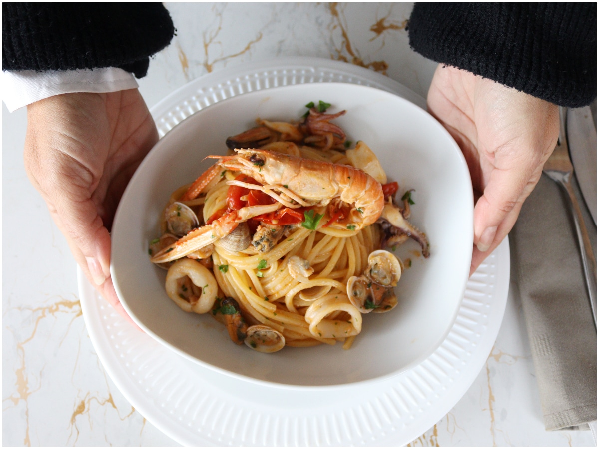 Spaghetti allo scoglio