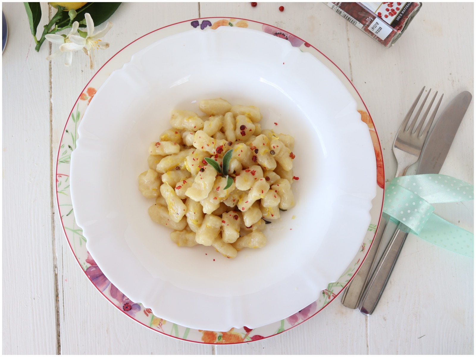 Gnocchi al limone
