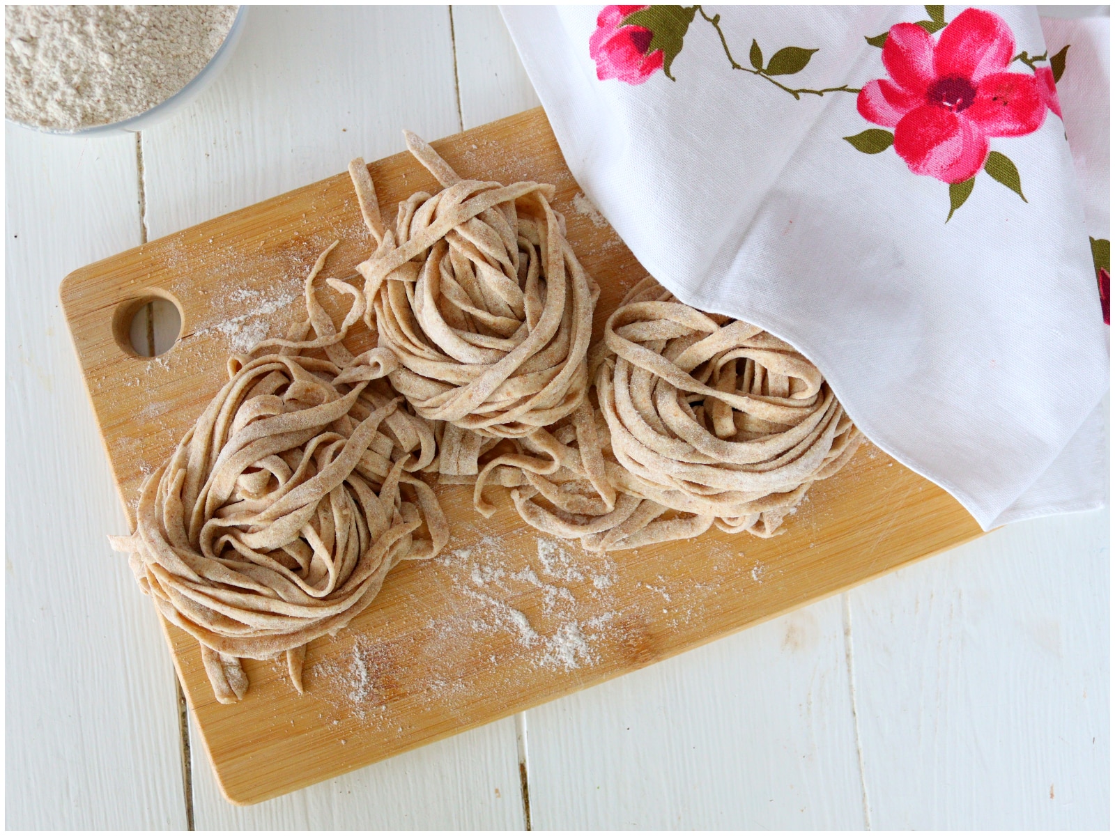 Pasta integrale fatta in casa