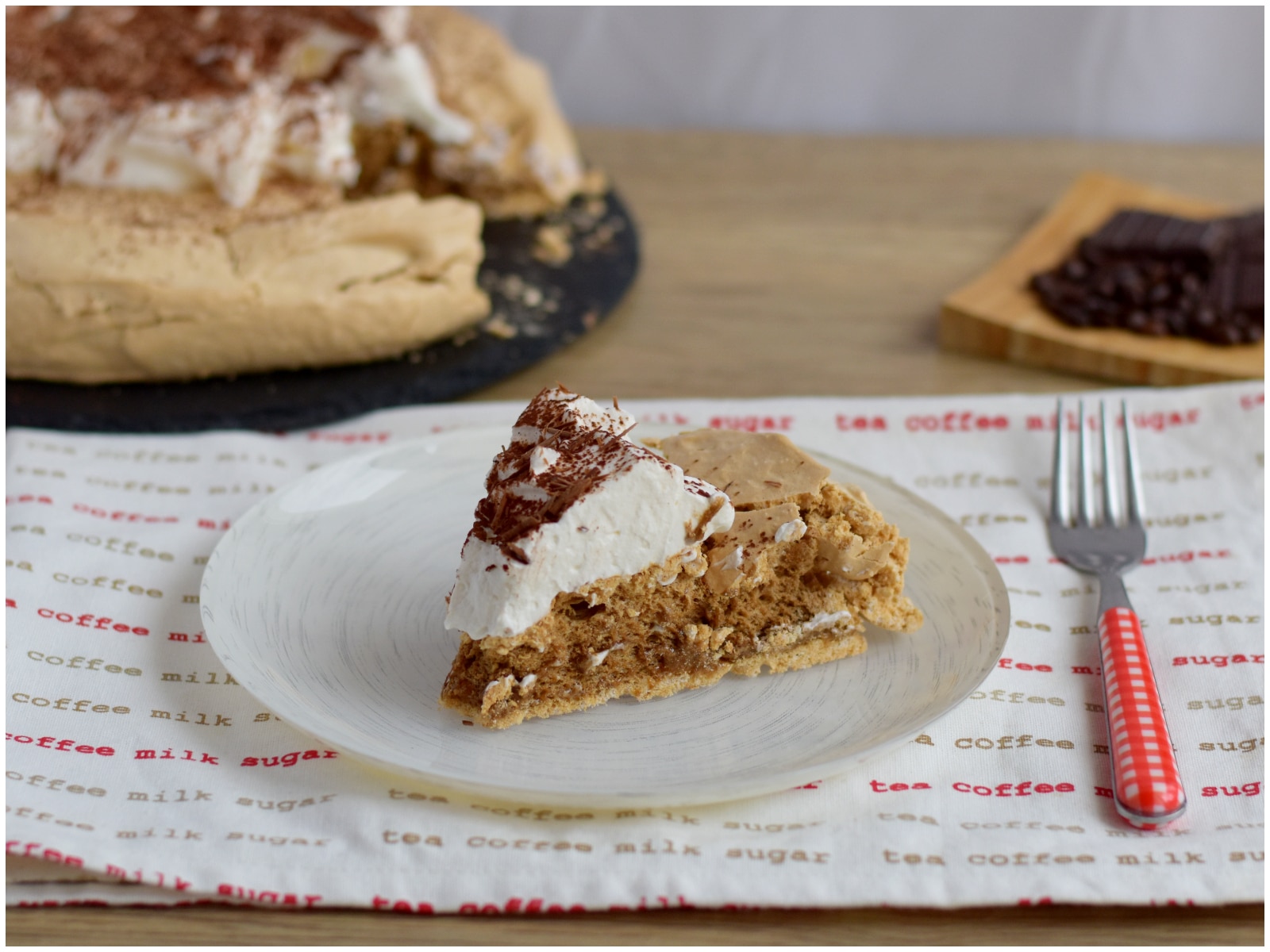 Pavlova al cappuccino