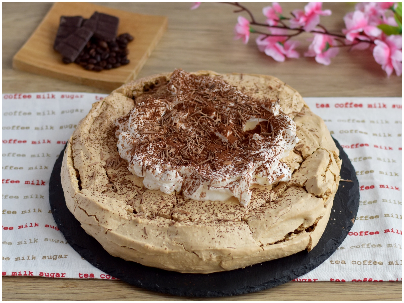Pavlova al cappuccino