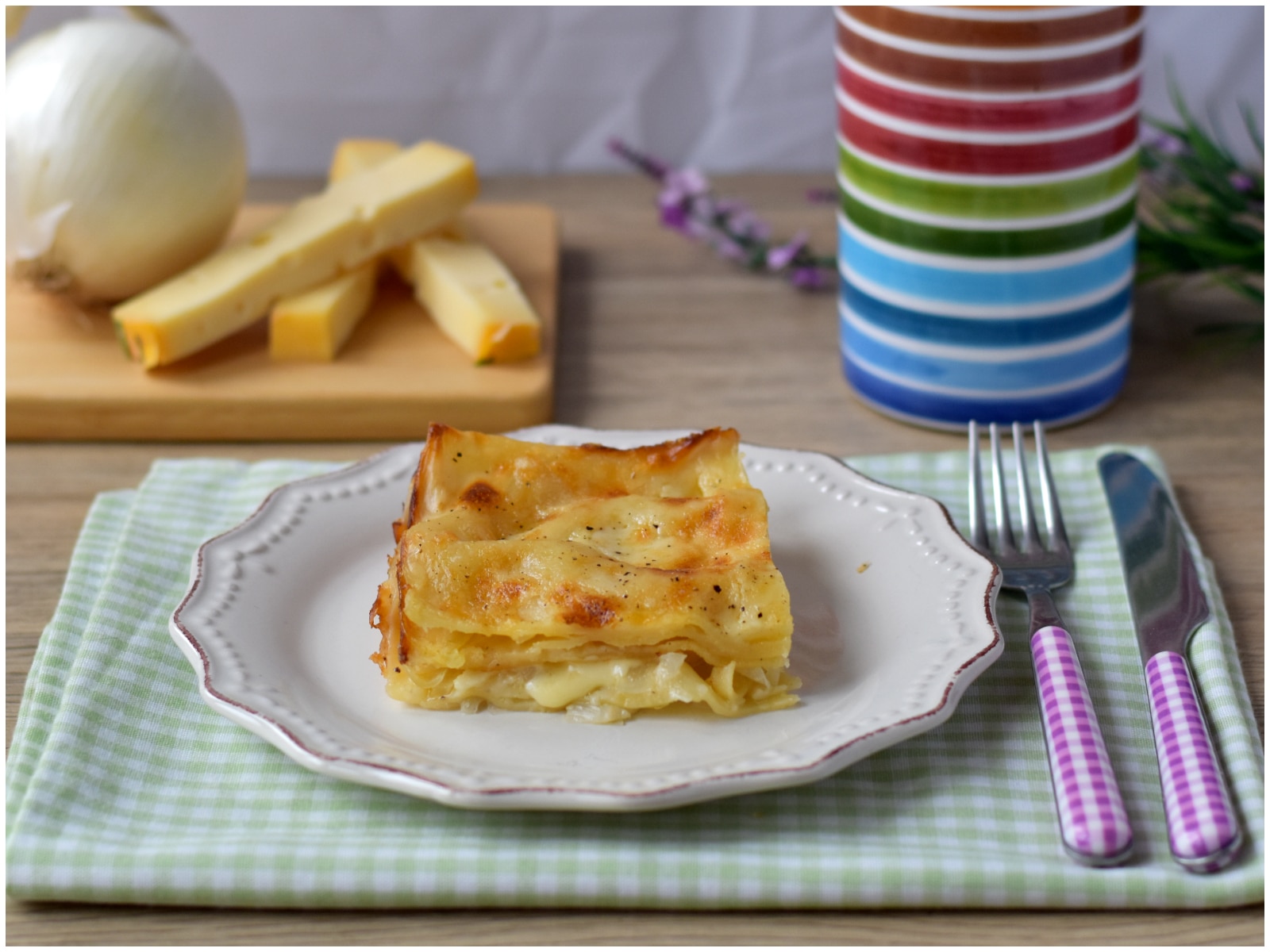 Pasticcio di cipolle