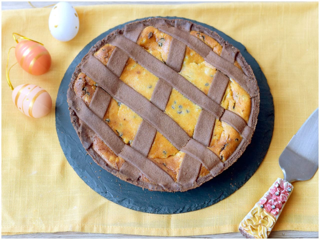 Pastiera al cioccolato
