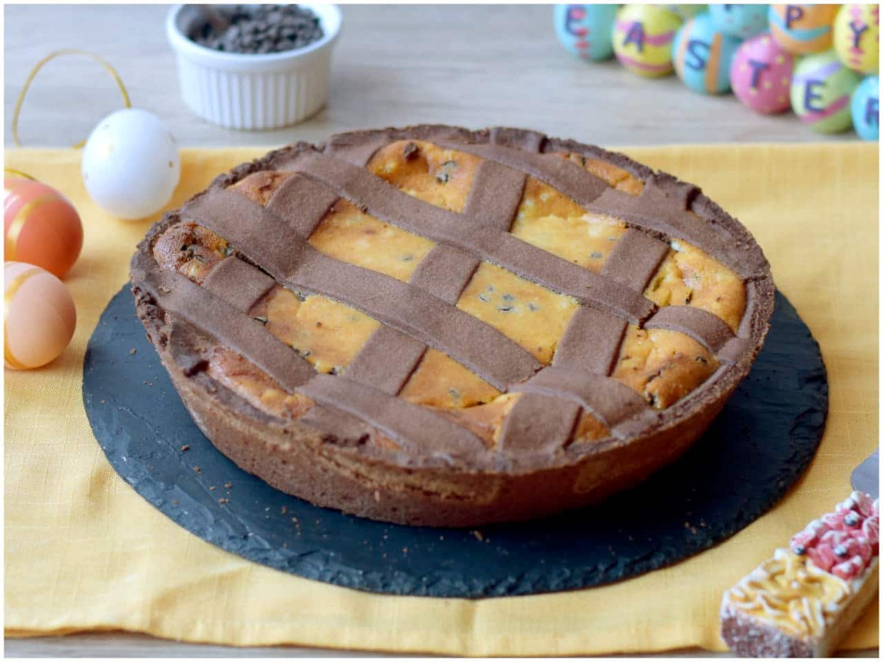 Pastiera al cioccolato