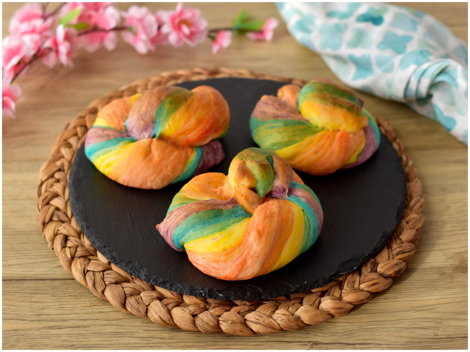 Brioche arcobaleno