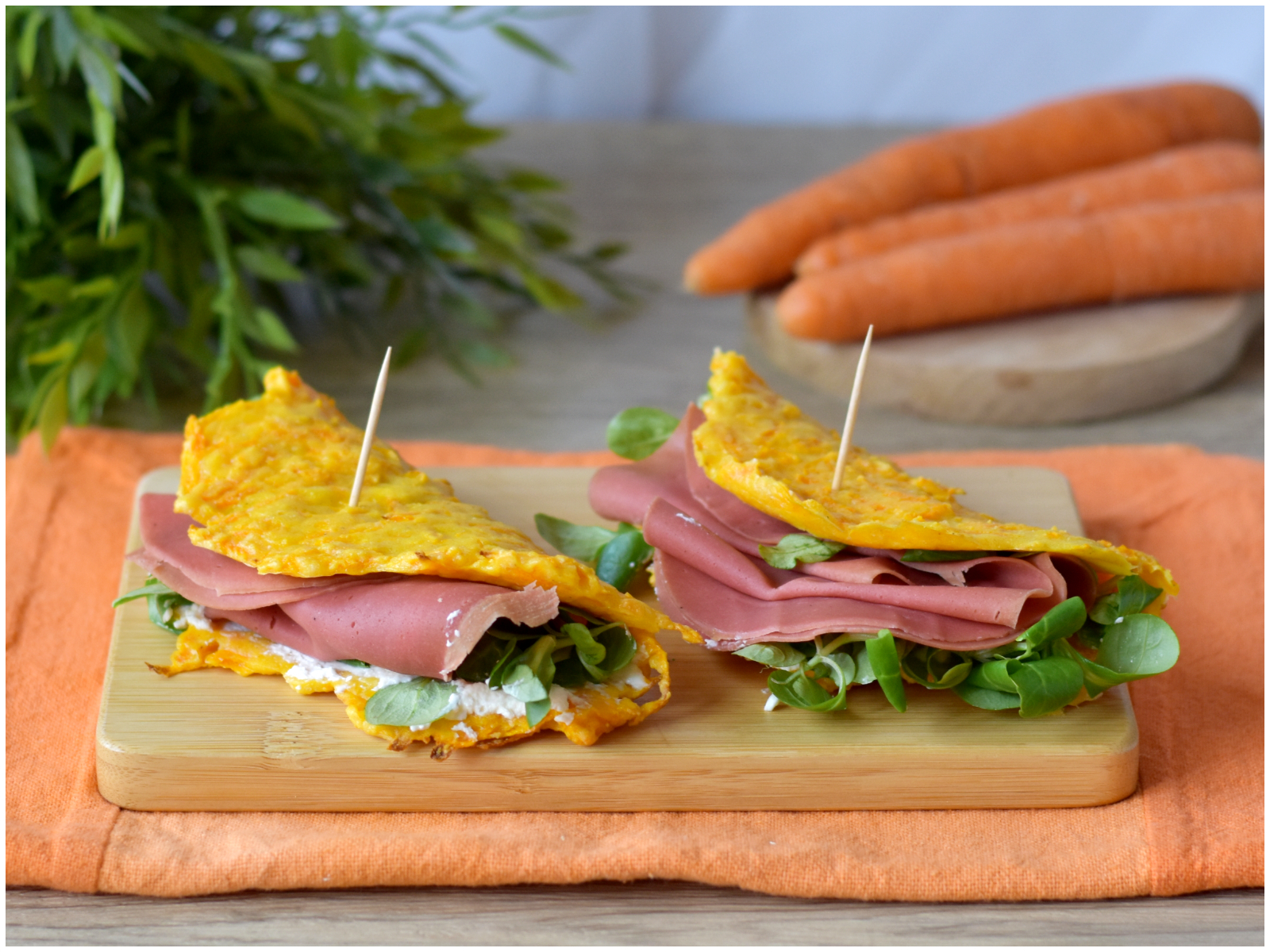 Piadine di carote