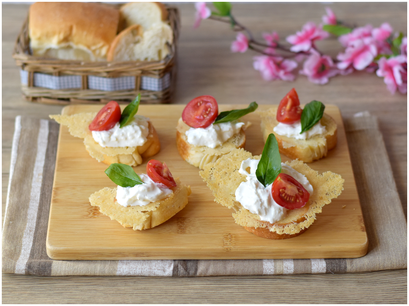 Bruschette burrata
