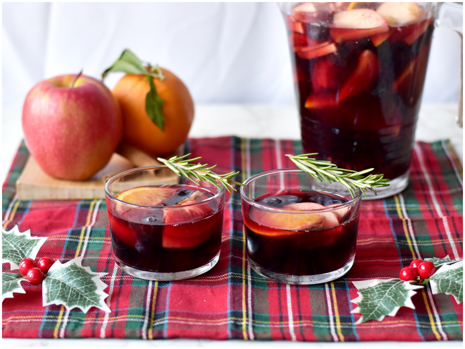 Christmas sangria