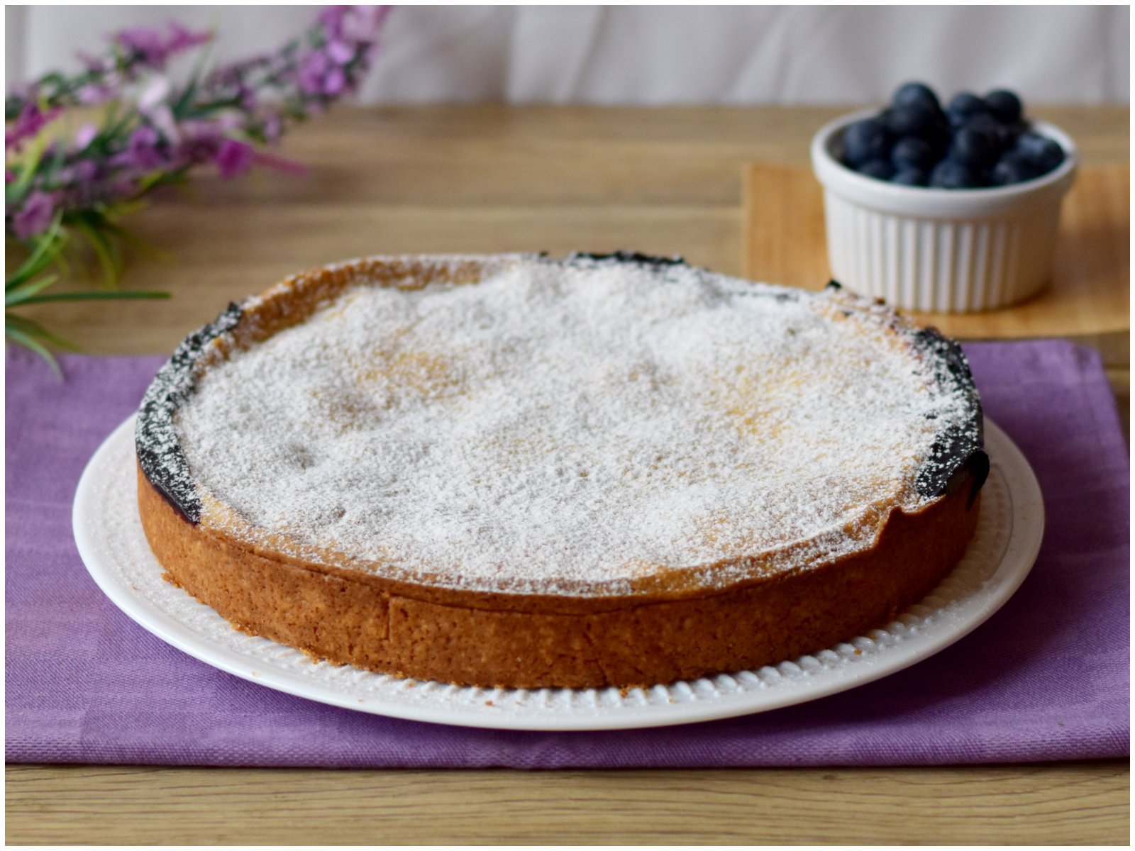 Crostata di mirtilli