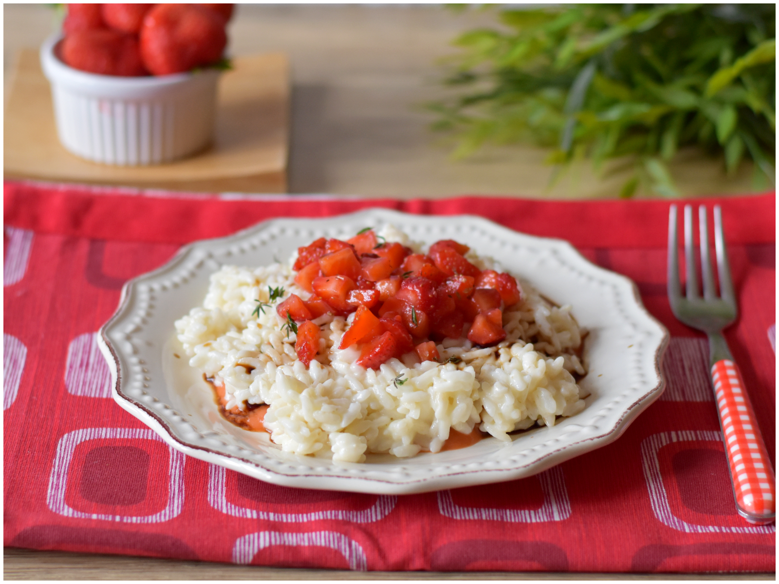 Risotto alle fragole 2.0