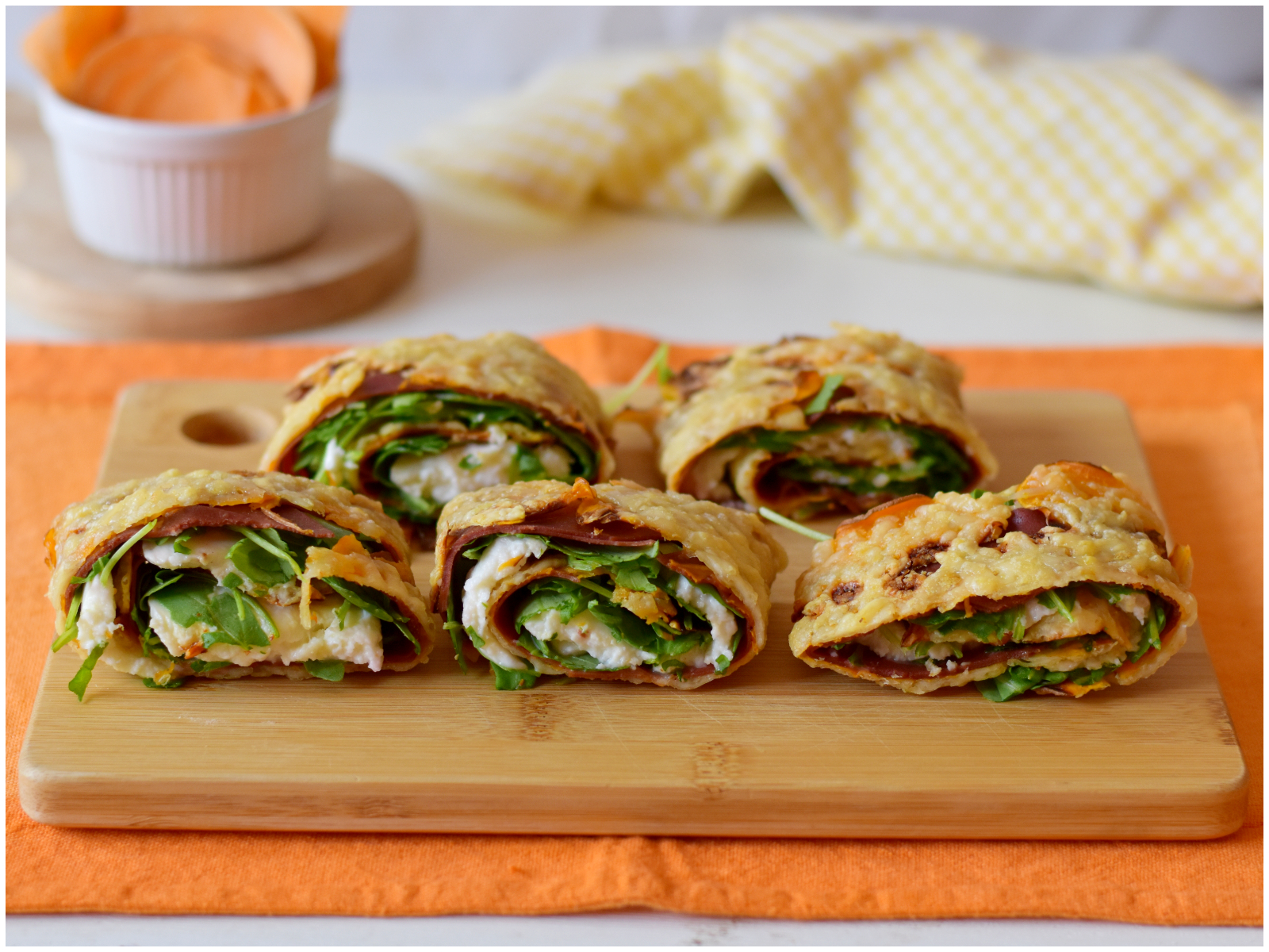 Wrap di patate dolci